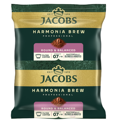 Kaffee Harmonia 4039446, 72x 70g, gemahlen im Portionsbeutel
