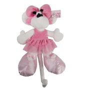 Pl&uuml;schfigur Diddlina mit Ballerina-Kleid 30cm