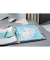 Dokumententasche Crystal 5345 100, Din A5 quer, transparent, Polypropylen (PP), Klettverschluss