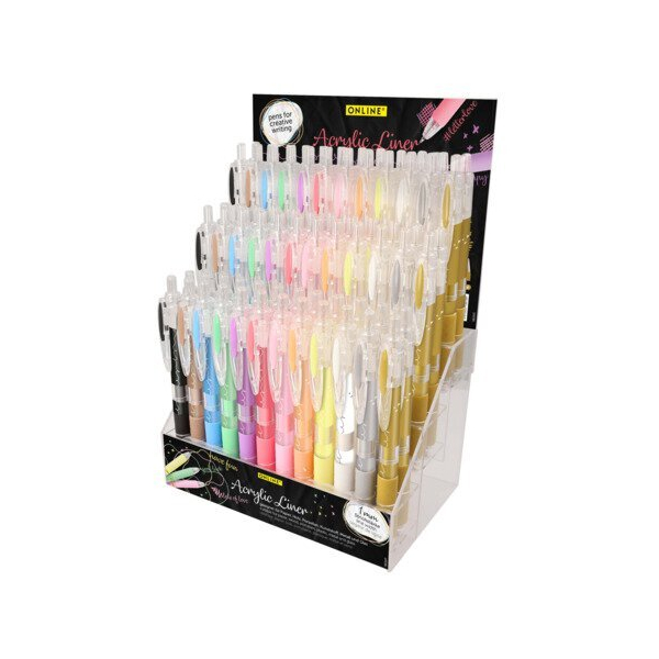 72 Stück Online Acrylmarker  sortiert 4014421186300 Online