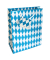 Geschenktasche 1502-2600 Bayernraute, allgemein, Kordelband mit Geschenkanh&auml;nger, Bayernraute, 18cm x 21cm