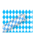Geschenkpapier 03K30 691189, Bayernraute, 70cm x 2m, blau/wei&szlig;