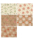 Weihnachtlicher Offset Nature 1,5m2m x 70cm sort.