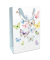 Geschenktasche 1583-25004 Soft Whispermatte, allgemein, mit Trageband, Schmetterlinge, 24cm x 36cm