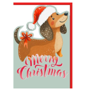 Weihnachtskarte englisch