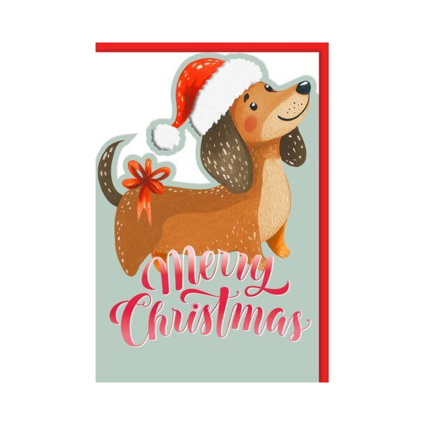 6 Stück Braun und Company Weihnachtskarte englisch 4014995906779 Braun und Company