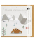 Weihnachtskarte Moments Collection Kork