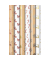 Geschenkpapier Shining Moments 33013 202158, sortiert, (5 Motive), Weihnachten, 70cm x 1,5m, farbig sortiert