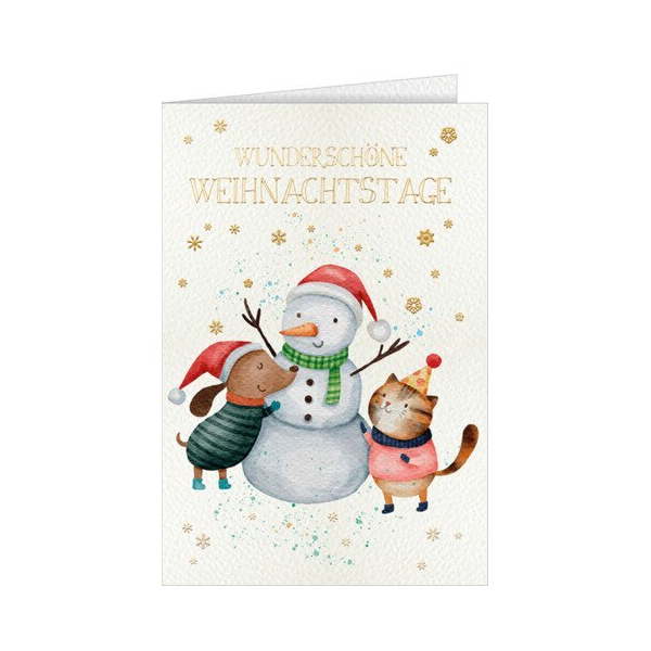 5 Stück Hanra Weihnachtskarte Kinder 9004546592594 Hanra