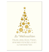 Weihnachtskarte 4ST