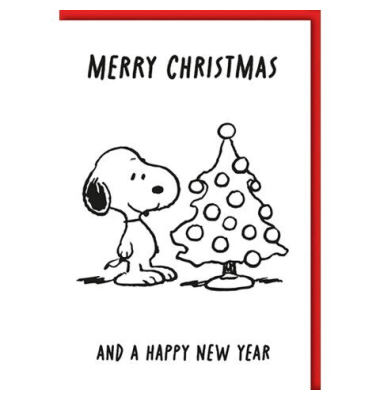 Weihnachtskarte englisch