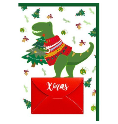 Weihnachtsgutscheinkarte