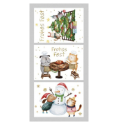 Weihnachtlicher Anh&auml;nger Kinder 3ST sortiert