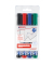 Boardmarker-Set 360, 4-360-4-2, Etui, 4-farbig sortiert, 1,5-3mm Rundspitze