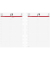 Ersatzkalendarium 70-65 900 007, 1 Tag / 1 Seite, 