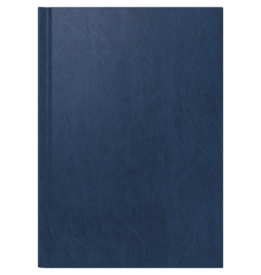 Buchkalender 1079560307, 795, blau, 1 Tag / 1 Seite, Sa/So 1 Seite, 14,5x20,6cm (A5), 2027