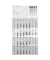 Viermonatskalender 5070242007, 4 Monate / 1 Seite, 30x59cm, 2027