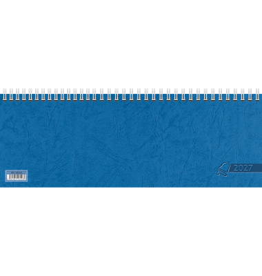 Schreibtischquerkalender 5072321307, 1 Woche / 2 Seiten, 29,7x10,5cm (quer), 2027