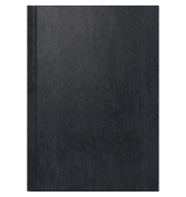 Buchkalender 5079460907, schwarz, 1 Woche / 2 Seiten, 14,8x20,5cm (A5), 2027