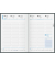 Buchkalender 5079460907, schwarz, 1 Woche / 2 Seiten, 14,8x20,5cm (A5), 2027