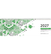 Querkalender 146-0013, Typ 146, 1 Woche / 1 Seite, 29,6x9,9cm (BxH) (quer), 2027