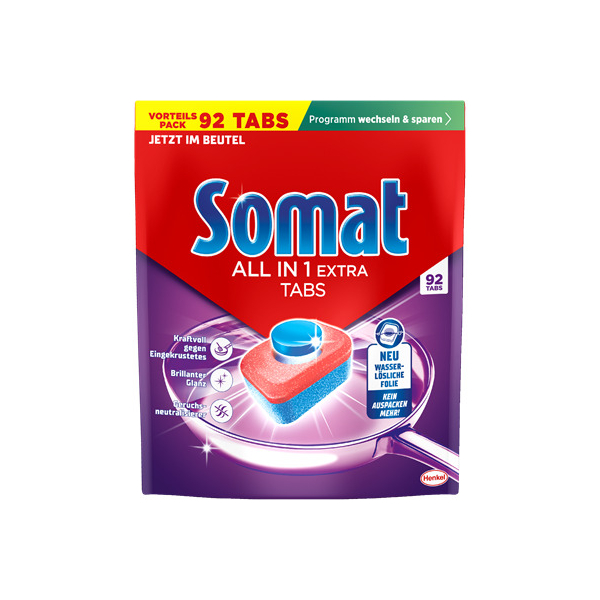 Somat Geschirrspültabs All-in-1  92 ST 4015200037912 Somat