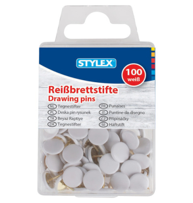 Reissn&auml;gel 100ST wei&szlig;