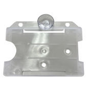 Kartenhalter Querformat matt transparent
