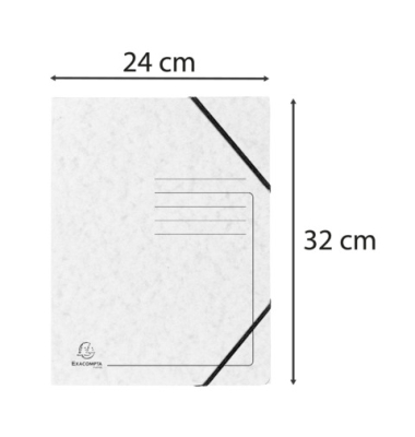 Sammelm GZ 3KI A4 Colorsp 355g wei&szlig;