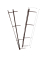 Bindestrips VeloBind A9741639, 4-K&auml;mme-Stripbindung, 4 K&auml;mme auf A4, wei&szlig;, 45mm