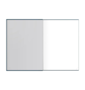 Notizbuch 100420042, schwarz, A4, blanko, 90g, 96 Blatt / 192 Seiten