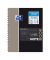 Notebook A4+ 80Bl kar. sort.