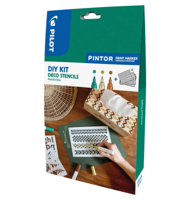 Kreativmarker Pintor M DIY Schablonenset