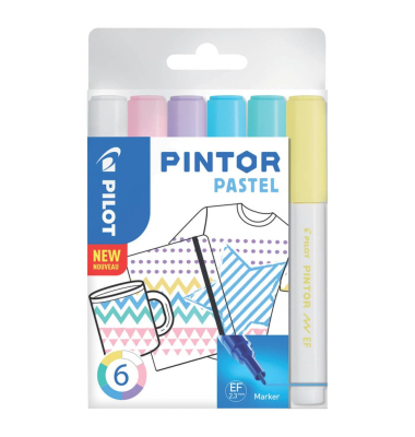 Kreativmarker Pintor EF 6ST sortiert