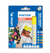 Kreativmarkerset Pintor 6ST M Neon