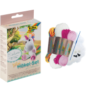 Bastelset H&auml;keln Mini Einhorn