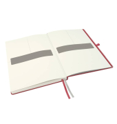 Notizbuch 4471-00-25, Complete, rot, A4, kariert, 160g / 96g, 40 Blatt / 80 Seiten