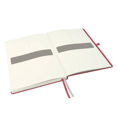 Notizbuch 4477-00-25, Complete, rot, A5, kariert, 160g / 96g, 80 Blatt / 160 Seiten