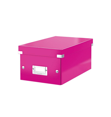 Archivbox 6042-00-23, pink, Graukarton mit PP-Folie laminiert