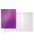 Schnellhefter WOW 3001-00-62, A4, violett, Karton, 300g, Vorderdeckel violett / opak