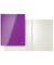 Schnellhefter WOW 3001-00-62, A4, violett, Karton, 300g, Vorderdeckel violett / opak