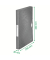 Heftbox WOW 4629-00-16, A4 gelb, 3cm F&uuml;llh&ouml;he, Polypropylen (PP) 800g