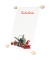 Weihnachtlicher Gutschein A6 Idee & Stil