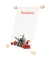 Weihnachtlicher Gutschein A6 Idee & Stil
