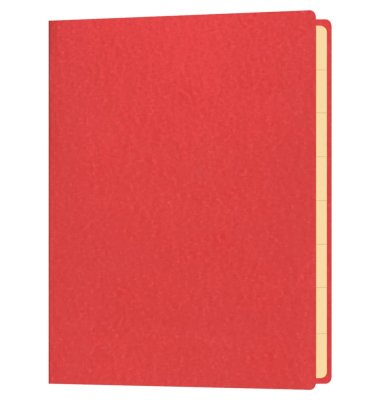 Briefmarkenmappe 180x250mm rot
