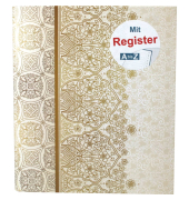 Ringbuch Alhambra Mandala 46703, A5 4 Ringe Pappe motiv