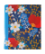 Ringbuch Blumen 46778, A5 4 Ringe Karton farbig sortiert
