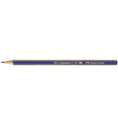 Bleistift, 112504, H&auml;rte 4B, blau/gold