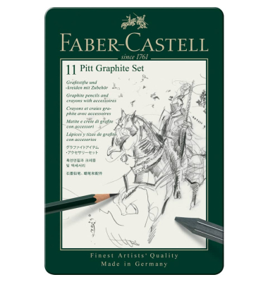 K&uuml;nstlerstift-Set Graphite 11tlg.