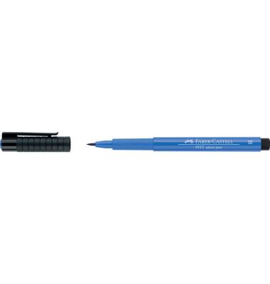 Tuschestift Brush kobalt